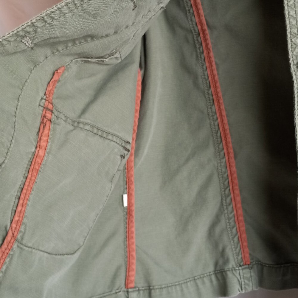 Army Green Mossimo Button Down Jacket - image 5